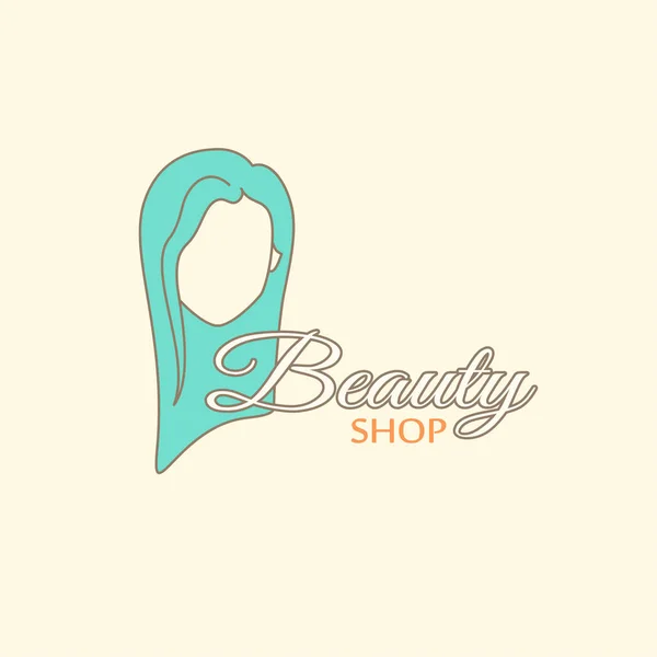 Logo 模板-美容店 — 图库矢量图片