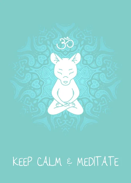 Meditatif hayvan serisi