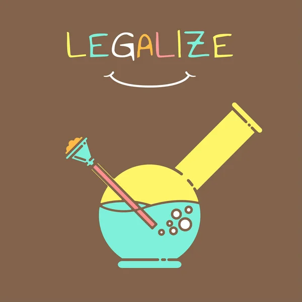 Логотип шаблона - легализация — стоковый вектор