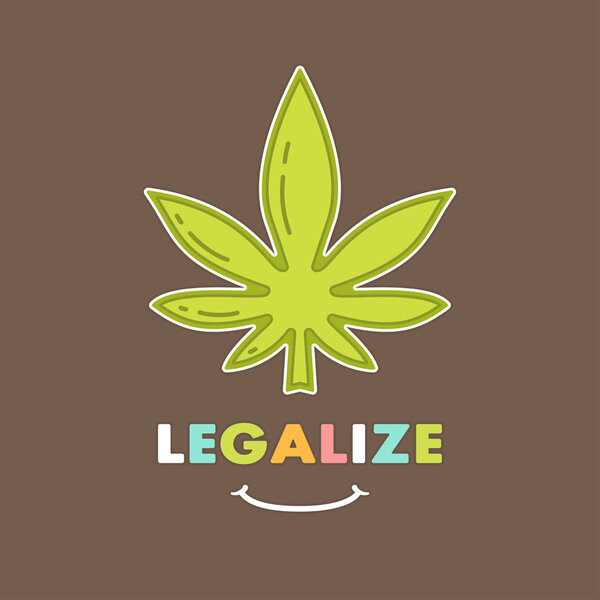 Logo template - cannabis