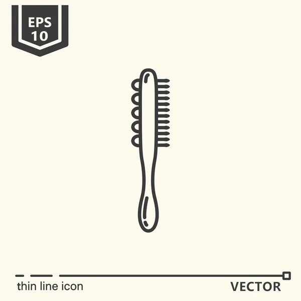 Één pictogram - Massage gereedschap serie — Stockvector