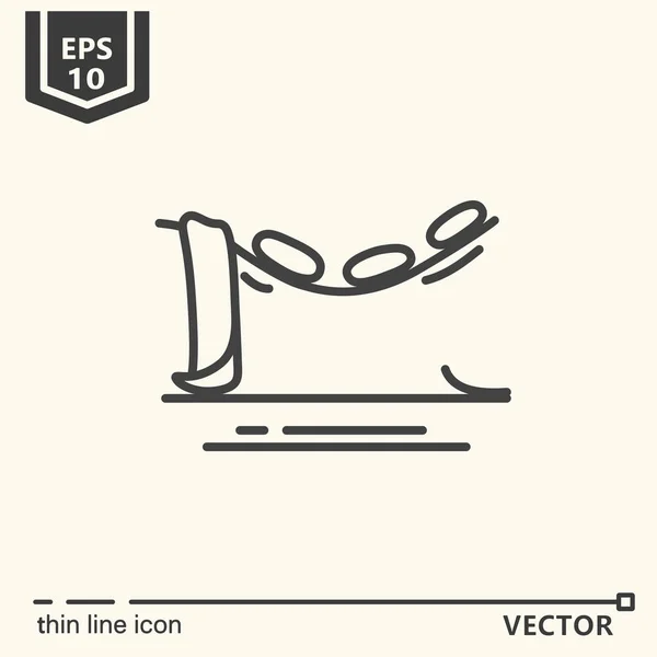 Tipo de masaje - serie de iconos — Vector de stock