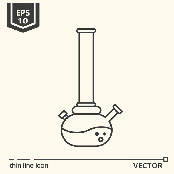 Un icono - Bong — Vector de stock