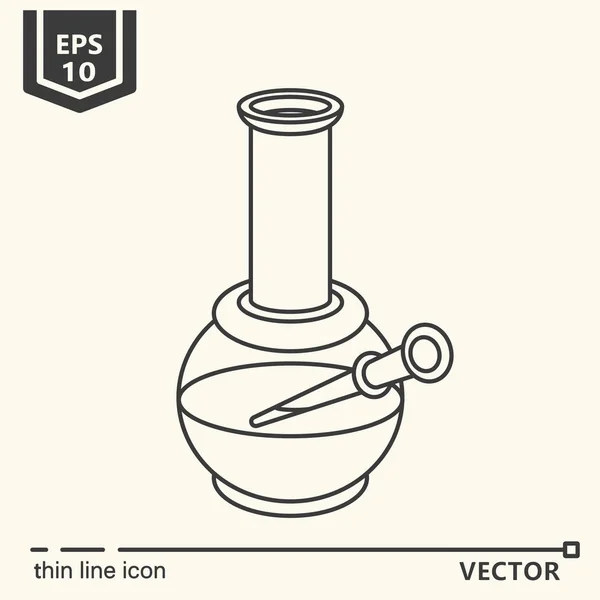 Un icono - Bong — Vector de stock