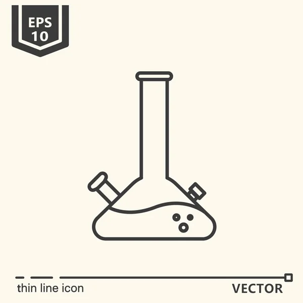 Un icono - Bong — Vector de stock