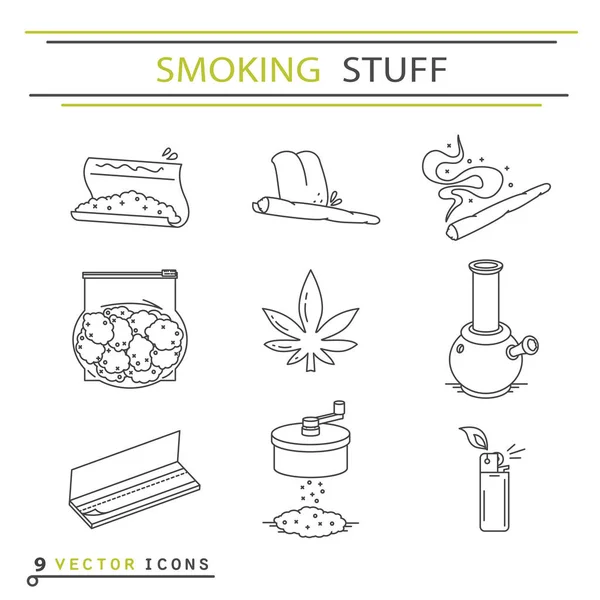 Set of icons in thin line style. — Stock Illustration Set of icons in thin line style. Royalty Free Stock Illustrations