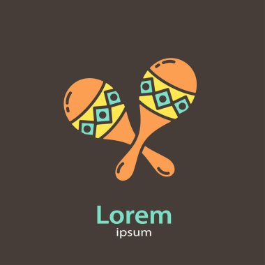 Logo şablonu - marakas