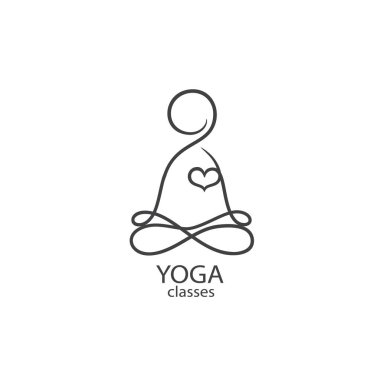Logo şablonu - Yoga dersleri