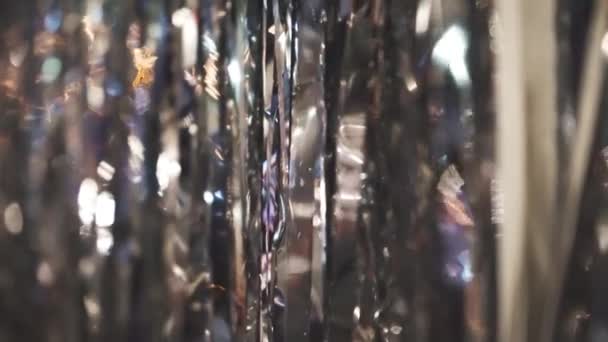 fête éclater tinsel vidéo 