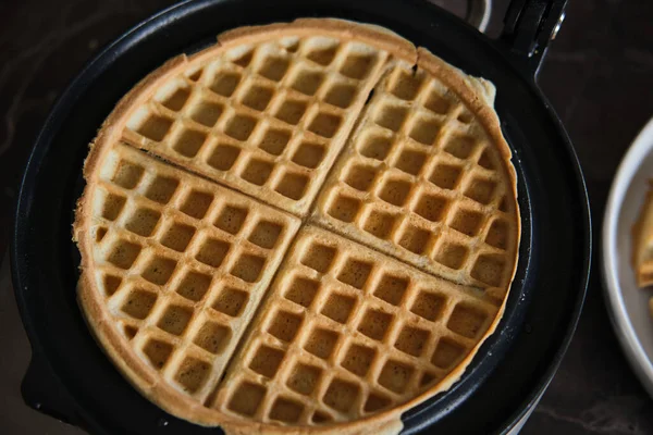 Homemade Healthy Waffles Paleo Gluten Free — Stock Photo, Image