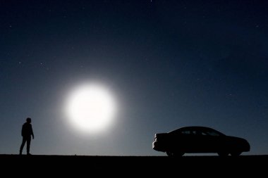 Yolun yıldızlı gökyüzü