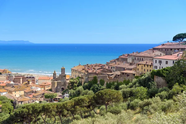Castiglione della pescaia, grosseto eyaletinde, Toskana, İtalya