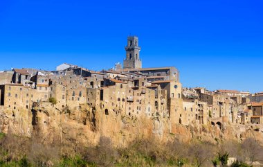 Pitigliano, Grosseto eyaletinde, Toskana, İtalya
