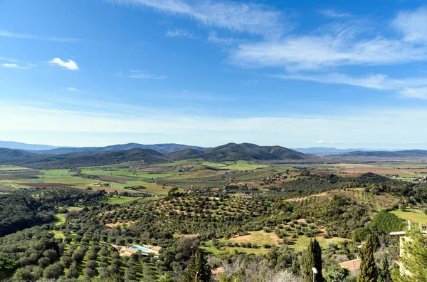 Paisaje en Toscana, Italia —  Fotos de Stock