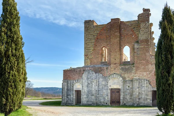 Abbey of San Galgano, tuscany, italy — Stock Photo, Image