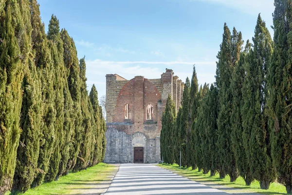Abbey san galgano, Toskana, İtalya