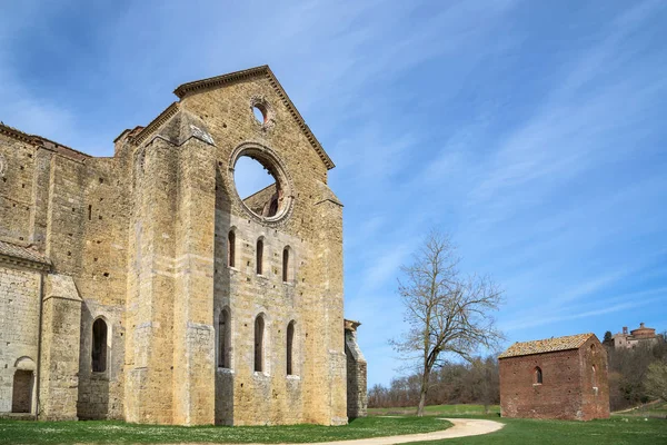 Abbey san galgano, Toskana, İtalya