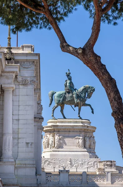 Altare della patria in rome, Italië — Stockfoto