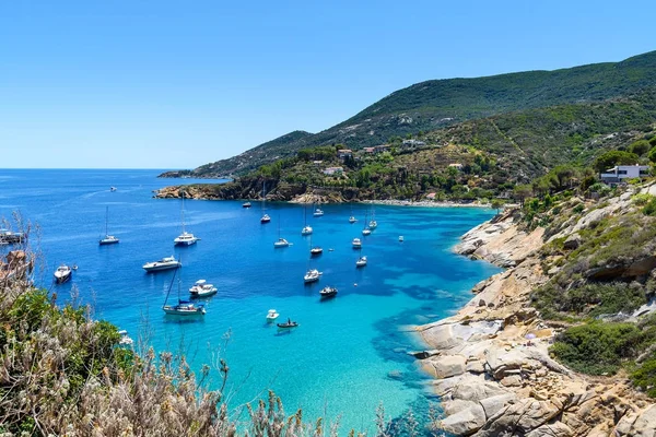 Giglio ilha, província de Grosseto, Toscana, itália — Fotografia de Stock