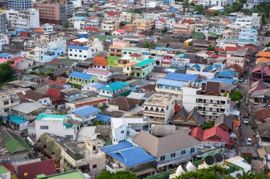 Hua Hin, Tayland-Ekim 8,2016: eski şehir bölgesi Hua Hin, Thailand.Hua Hin şehrin en popüler turistik biridir