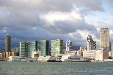 Hong Kong S.A.R.,China - 24 Eylül 2017: Okyanus terminal ve 