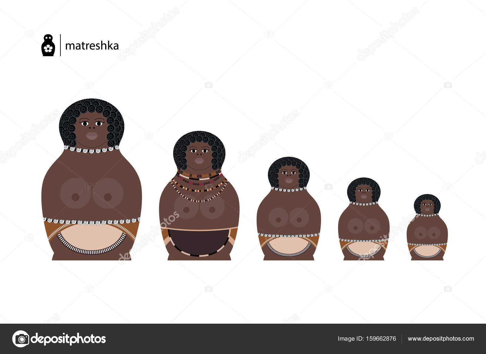 african nesting dolls