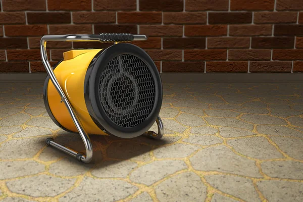 Industrial fan heater 3d