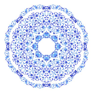 Güzel yuvarlak süs mandala. Pul vektör içinde yapılan kar. Herhangi bir diğer tür tasarım, doğum günü ve tatil, kaleydoskop, yoga, Hindistan, Arapça, kar tanesi için mükemmel ögesi