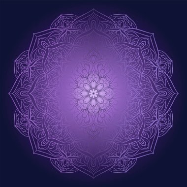 Romantik arka plan antika, lüks mor ve Lila vintage çerçeve, Viktorya dönemi afiş, dantelli mandala duvar kağıdı süsler, davetiye, Barok tarzı kitapçık, moda deseni ile