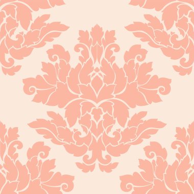 Damasko seamless modeli karmaşık tasarım. Lüks royal süsleme, Victoria doku duvar kağıdı, tekstil, ambalaj. Mükemmel çiçek Barok dantelli güzelleşmek vintage çok güzel renklerde