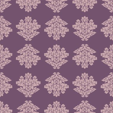 Damasko seamless modeli karmaşık tasarım. Lüks royal süsleme, Victoria doku duvar kağıdı, tekstil, ambalaj. Mükemmel çiçek Barok dantelli güzelleşmek vintage pastel renklerde