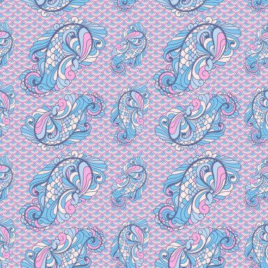 Yumuşak renkler vektör sorunsuz desenli desende