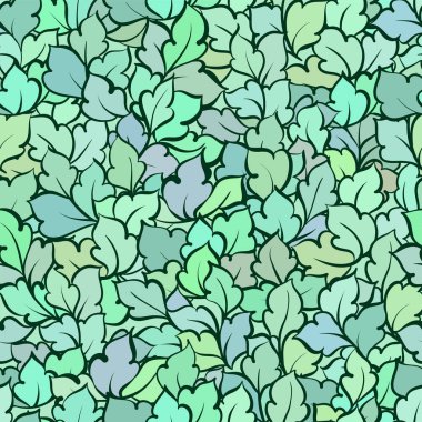 Çiçek yaprakları, seamless modeli ile çiçek dekoratif parlak arka plan