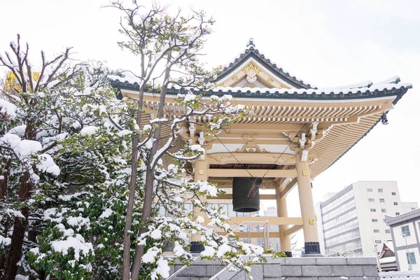 Temple Jodoshu Shinzenko Dans Ville Suzukino Hokkaido Temple Été Construit — Photo