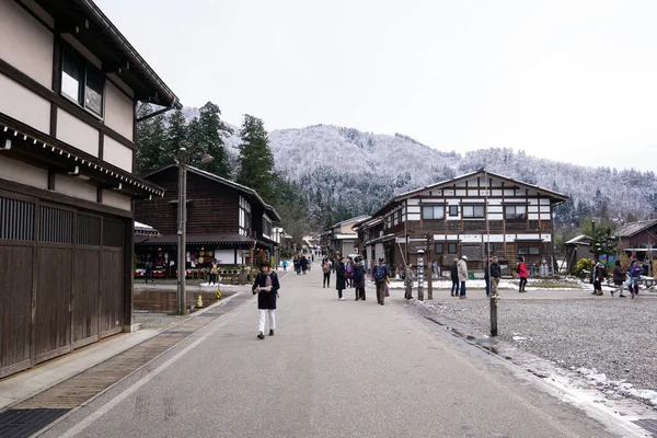 Гокаяма Япония 2019 Деревня Ширава Включена Список Объектов Всемирного Наследия — стоковое фото