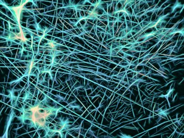 Soyut kaos mallar - dijital olarak oluşturulan görüntü