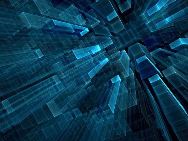 Soyut geometrik arka plan - dijital olarak oluşturulan görüntü