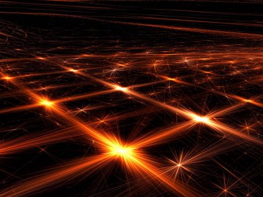 Soyut yıldız zemin - dijital olarak oluşturulan görüntü