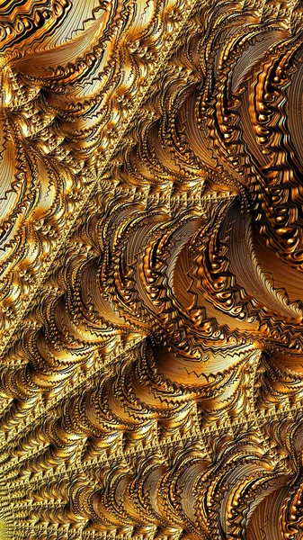 Textura fractal - imagen abstracta generada digitalmente — Foto de Stock