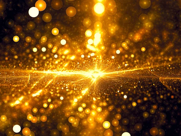 Kabarcık bokeh - dijital olarak oluşturulan görüntü