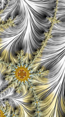 Fraktal arka plan - dijital olarak oluşturulan görüntü