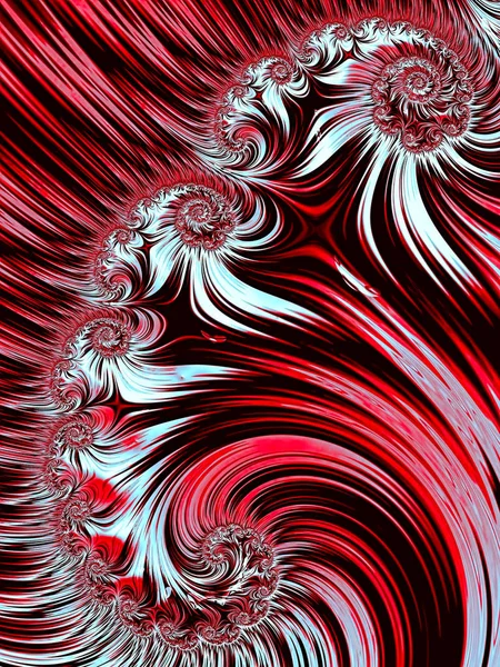 Fundo espiral abstrato - imagem gerada digitalmente — Fotografia de Stock