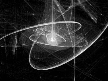 Soyut ışık resim - dijital olarak oluşturulan görüntü