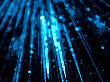 Soyut kabarcıklar blur - dijital olarak oluşturulan görüntü