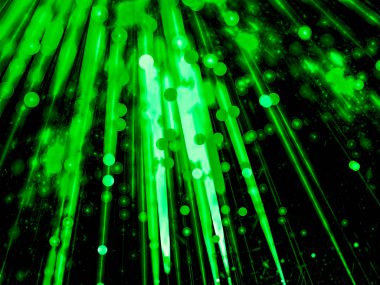 Soyut kabarcıklar blur - dijital olarak oluşturulan görüntü