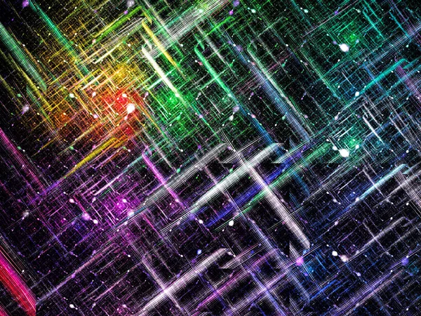 Яркая сетка - абстрактное цифровое изображение — стоковое фото