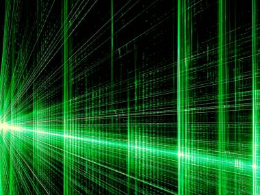 Çizgili yüzey - soyut dijital görüntü oluşturulan