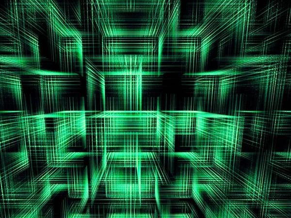 Cubes background - abstract digitally generated image — Stock Photo, Image