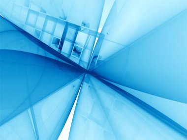 Basit fraktal arka plan - soyut dijital görüntü oluşturulan