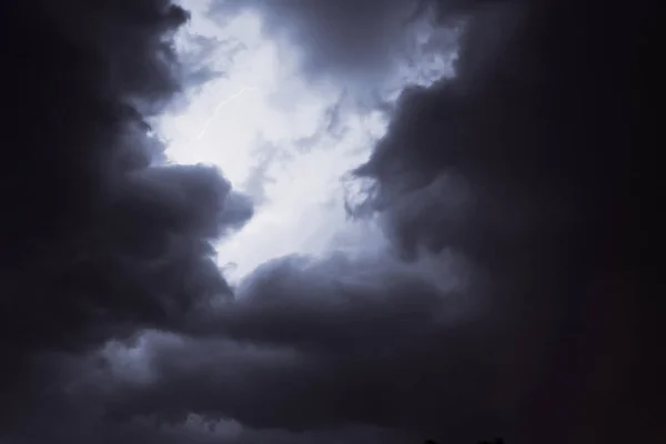 Bright Amazing Lightning City — Stock Photo, Image